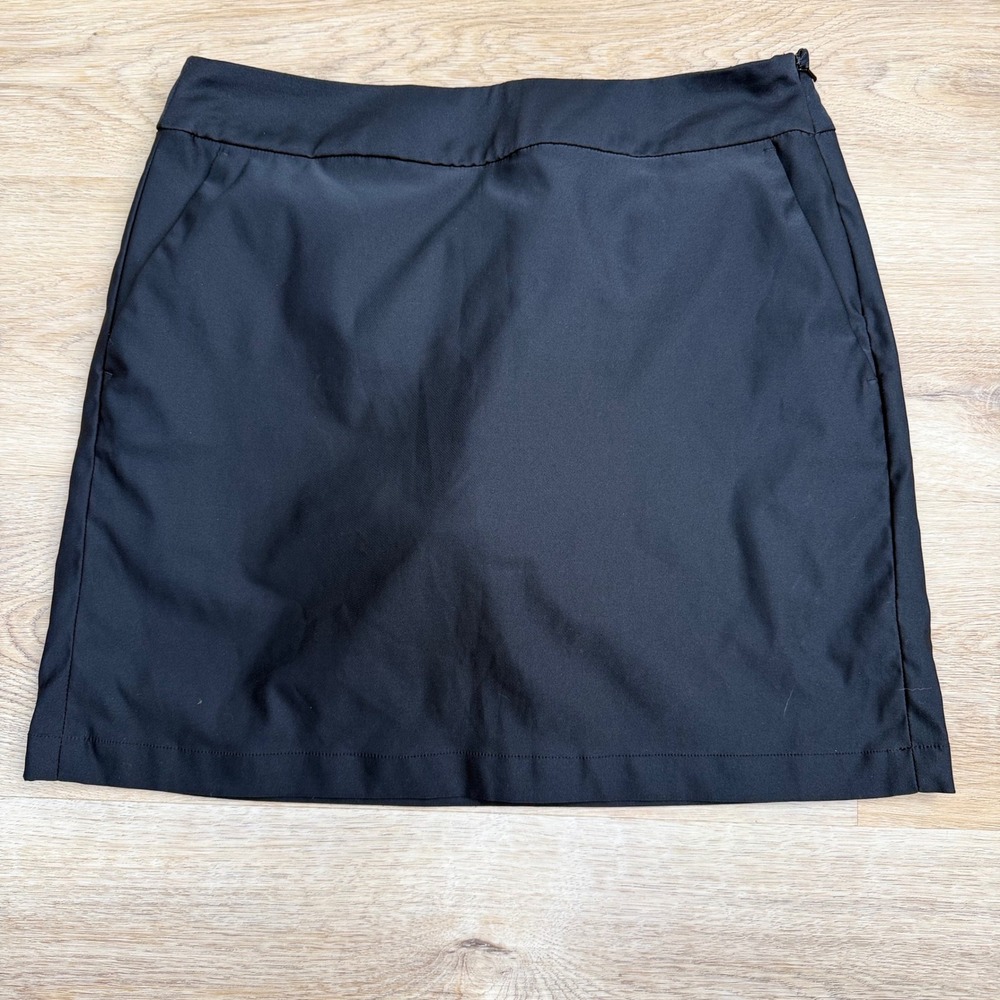 Nike Golf Dri-FIT Skort Women Size 4
Black Tennis Pickleball Active